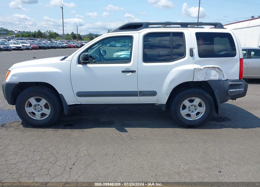 2005 NISSAN XTERRA S VIN: 5N1AN08W05C616913