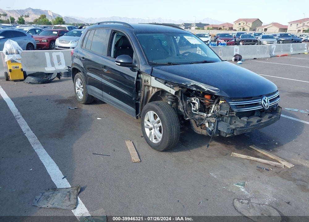 2017 VOLKSWAGEN TIGUAN 2.0T/2.0T S VIN: WVGAV7AX0HK012350