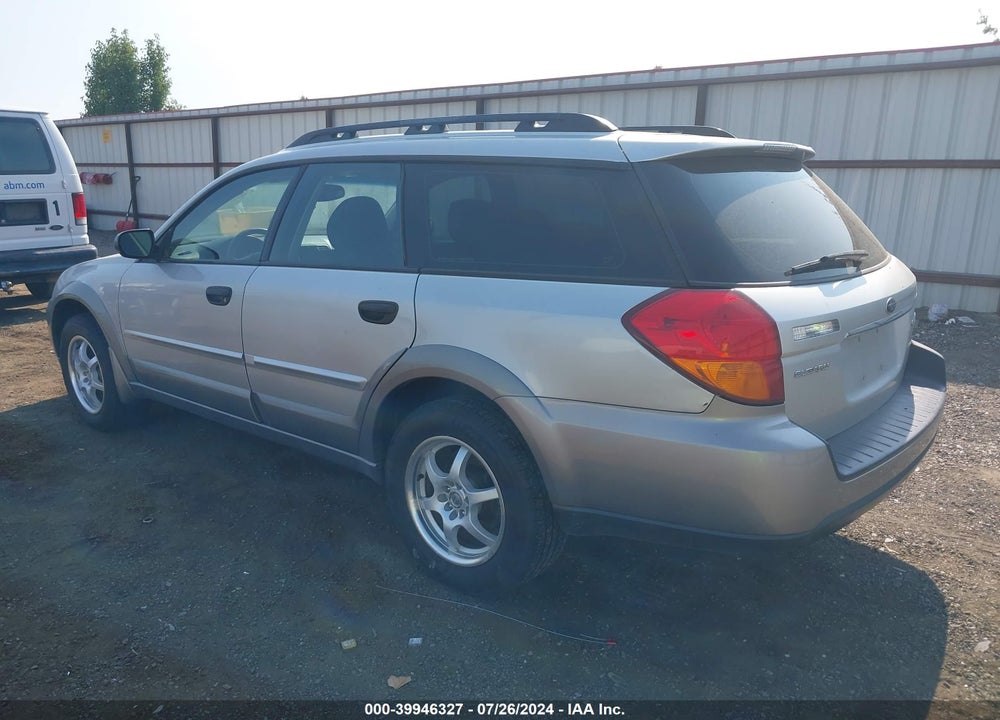 2007 SUBARU OUTBACK 2.5I/2.5I BASIC/2.5I L.L. BEAN EDITION VIN: 4S4BP61CX77345100