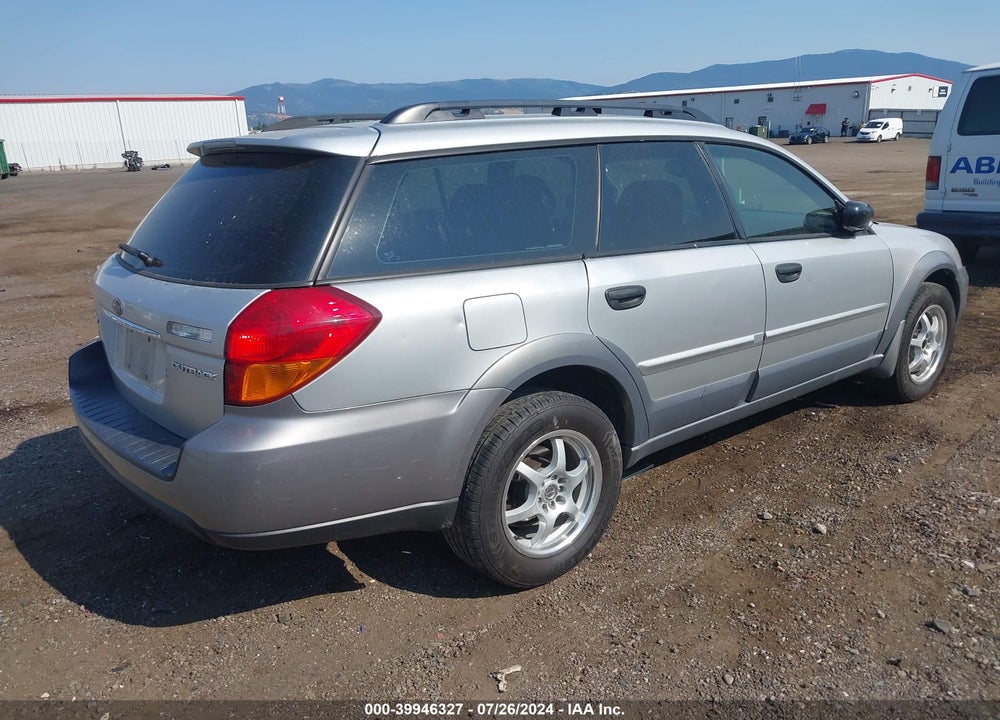 2007 SUBARU OUTBACK 2.5I/2.5I BASIC/2.5I L.L. BEAN EDITION VIN: 4S4BP61CX77345100
