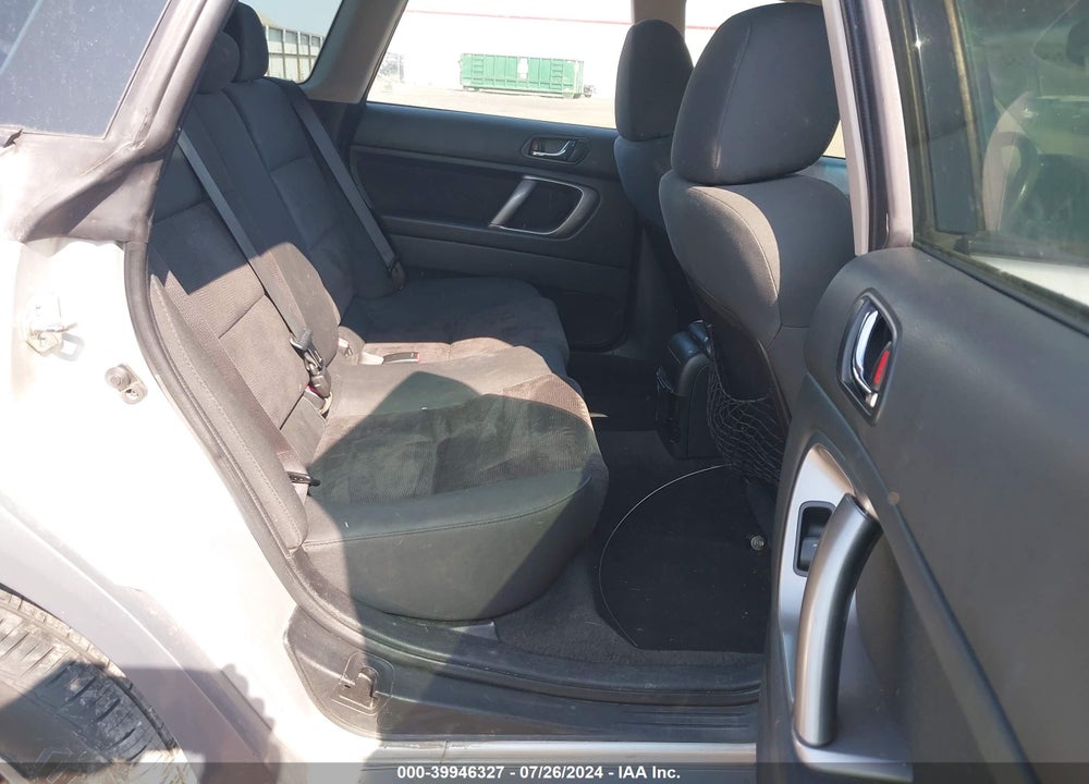 2007 SUBARU OUTBACK 2.5I/2.5I BASIC/2.5I L.L. BEAN EDITION VIN: 4S4BP61CX77345100