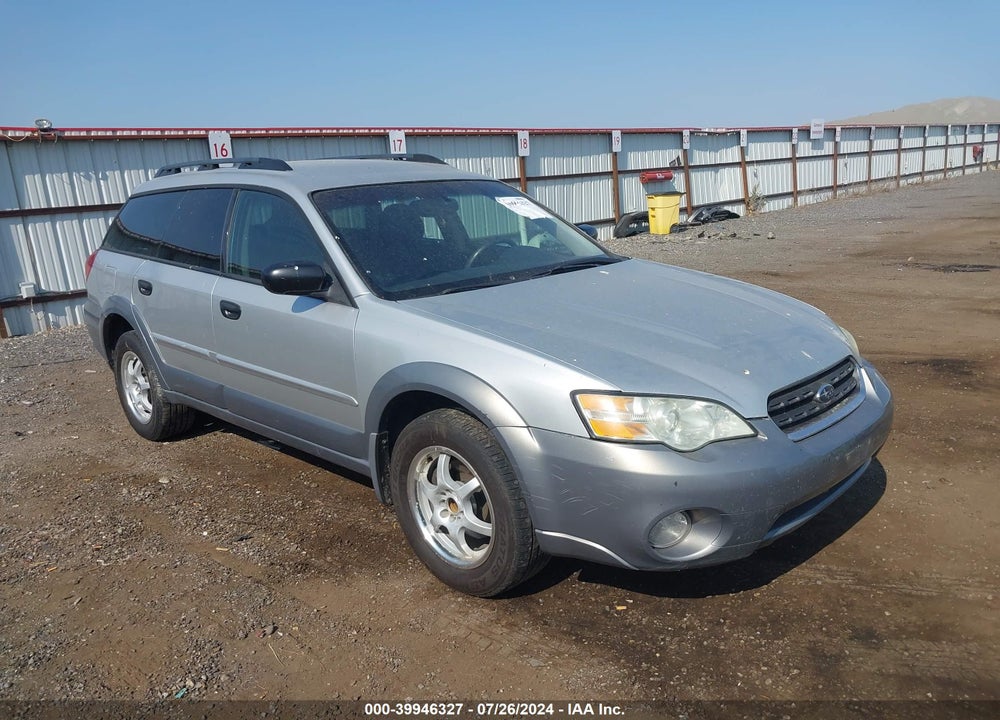 2007 SUBARU OUTBACK 2.5I/2.5I BASIC/2.5I L.L. BEAN EDITION VIN: 4S4BP61CX77345100