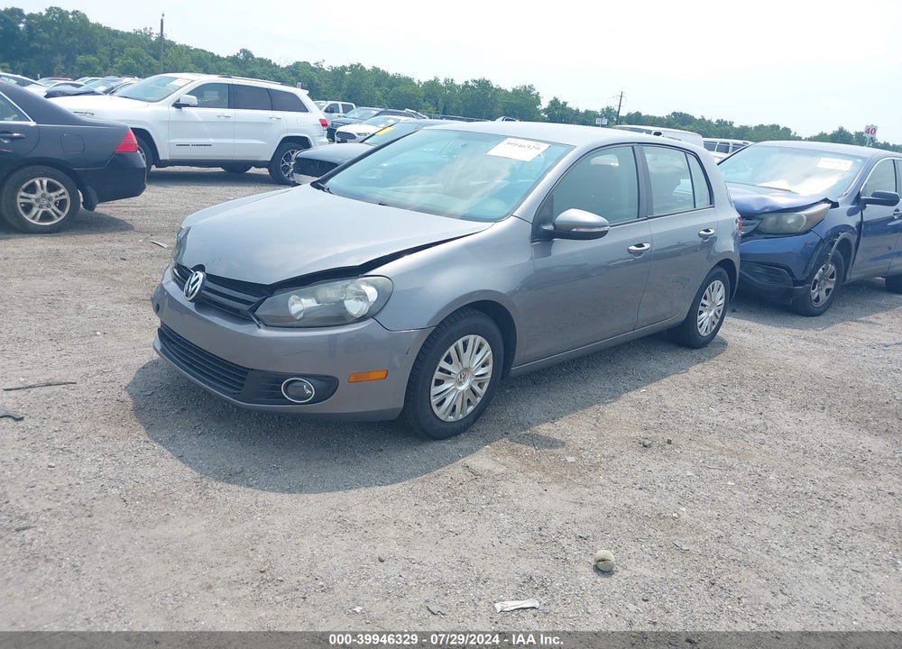 2010 VOLKSWAGEN GOLF 4-DOOR VIN: WVWDA7AJ3AW340238
