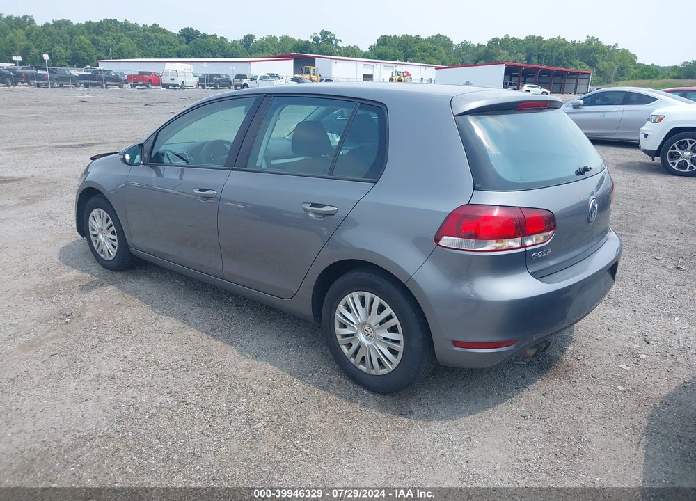 2010 VOLKSWAGEN GOLF 4-DOOR VIN: WVWDA7AJ3AW340238