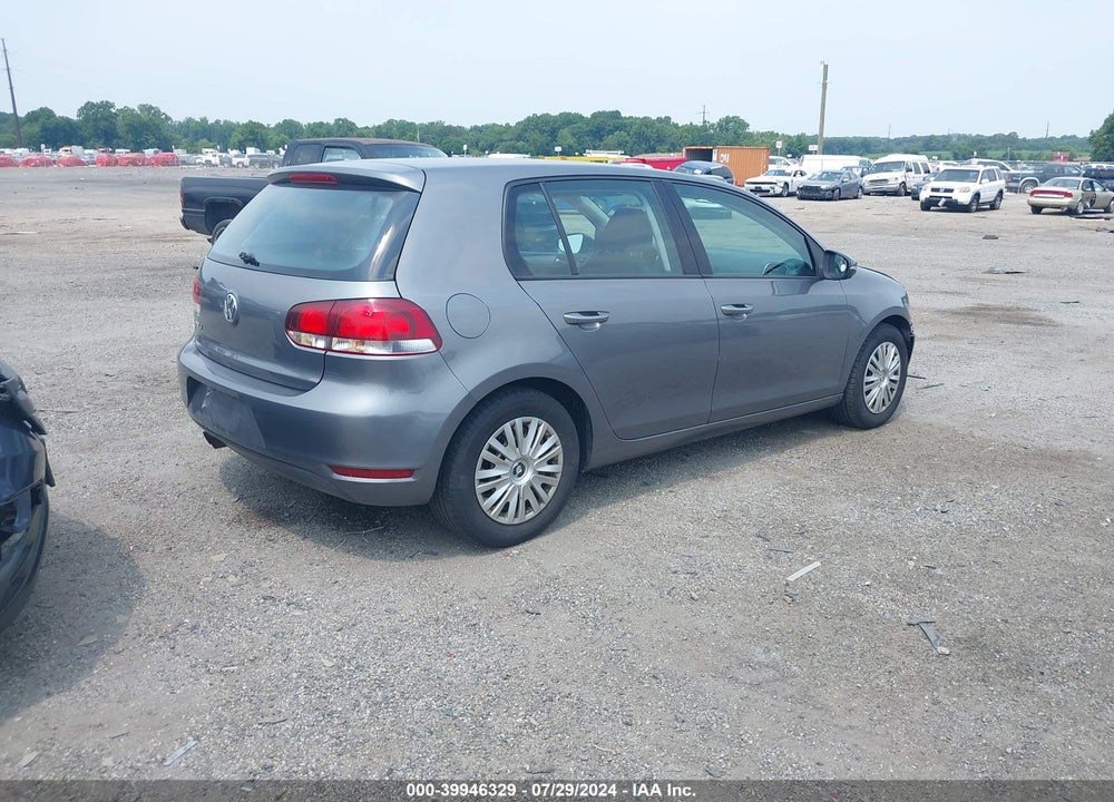 2010 VOLKSWAGEN GOLF 4-DOOR VIN: WVWDA7AJ3AW340238