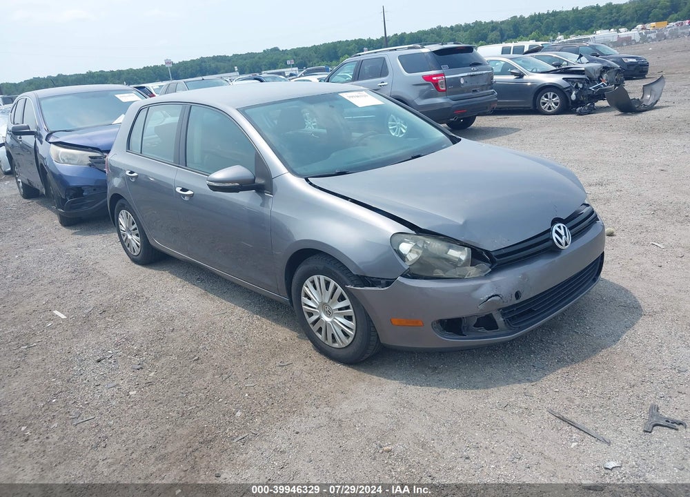 2010 VOLKSWAGEN GOLF 4-DOOR VIN: WVWDA7AJ3AW340238
