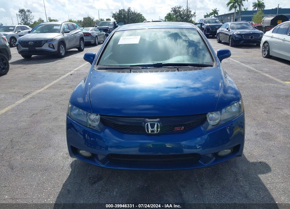 2009 HONDA CIVIC SI VIN: 2HGFA555X9H703690