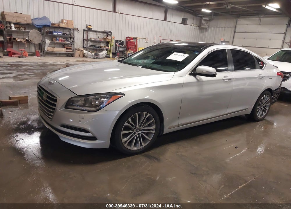 2015 HYUNDAI GENESIS VIN: KMHGN4JE7FU087524