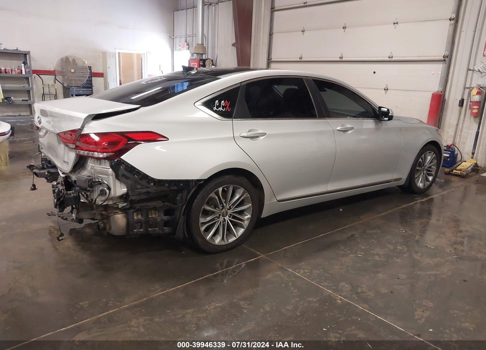 2015 HYUNDAI GENESIS VIN: KMHGN4JE7FU087524