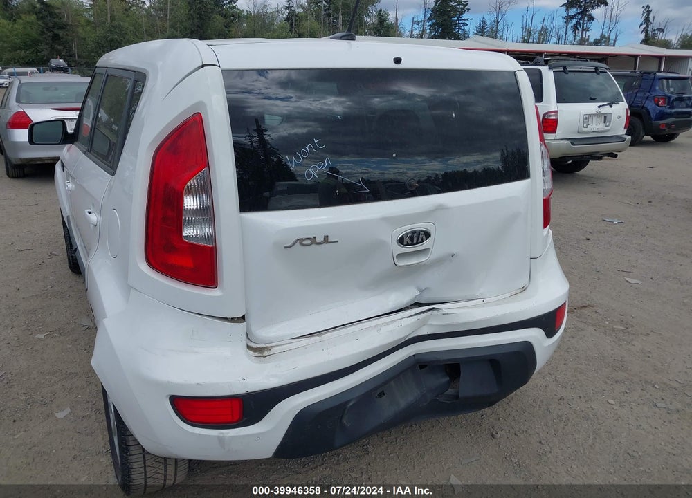 2012 KIA SOUL VIN: KNDJT2A67C7398894