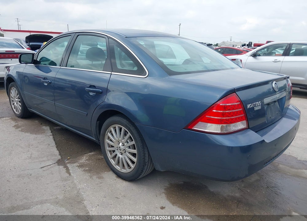 2005 MERCURY MONTEGO PREMIER VIN: 1MEHM42185G620645