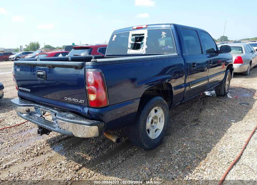 2005 CHEVROLET SILVERADO 1500 LS VIN: 2GCEK13T551146000