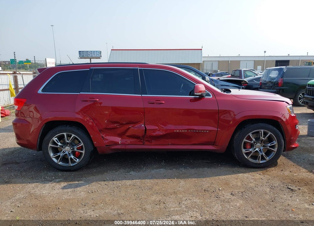 2012 JEEP GRAND CHEROKEE SRT8 VIN: 1C4RJFDJ5CC205584