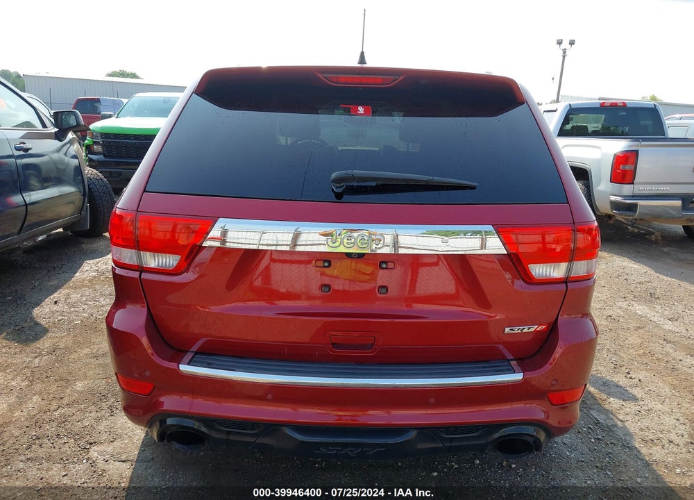 2012 JEEP GRAND CHEROKEE SRT8 VIN: 1C4RJFDJ5CC205584
