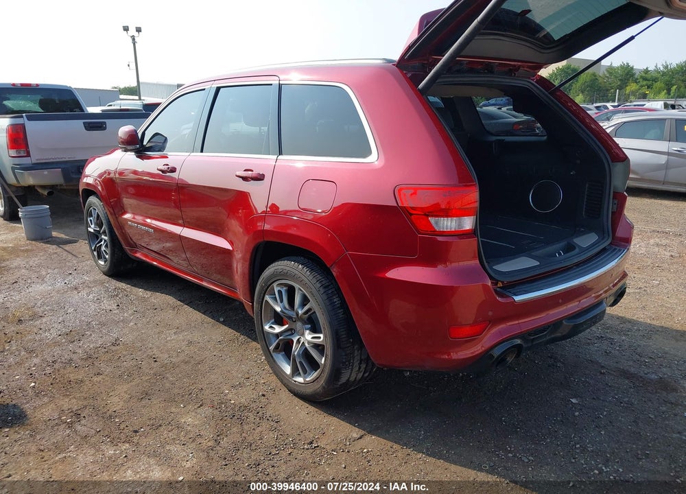 2012 JEEP GRAND CHEROKEE SRT8 VIN: 1C4RJFDJ5CC205584