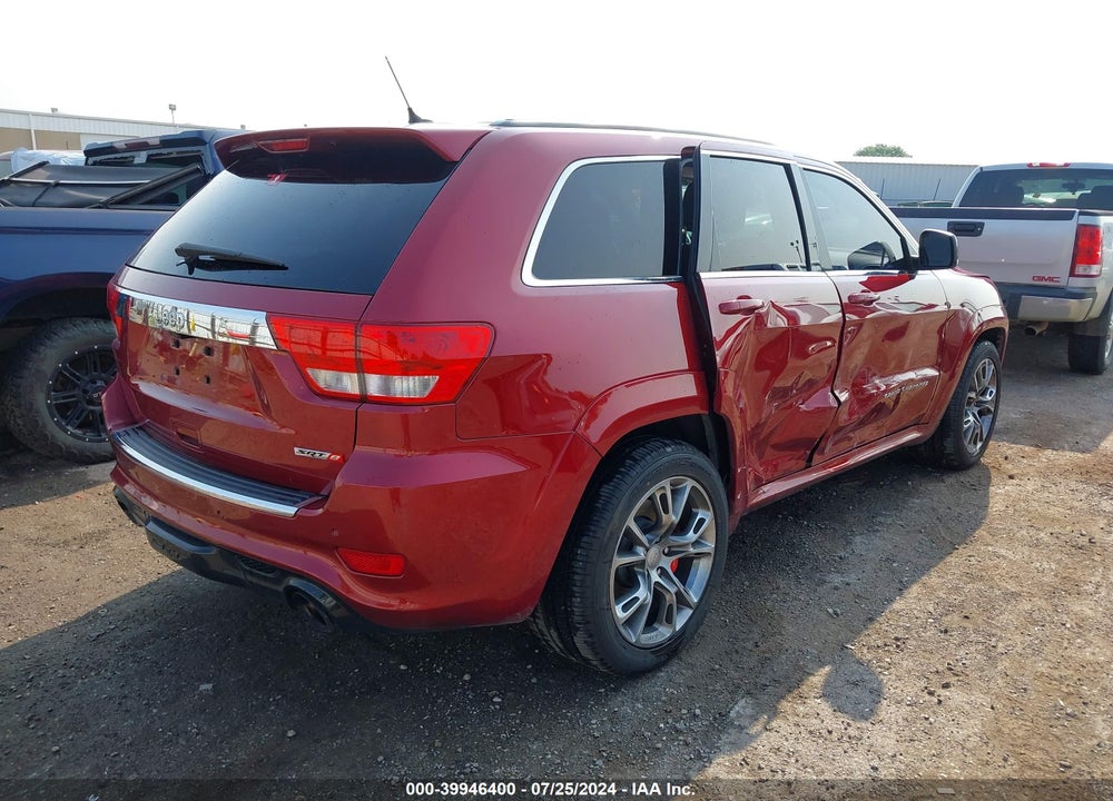 2012 JEEP GRAND CHEROKEE SRT8 VIN: 1C4RJFDJ5CC205584