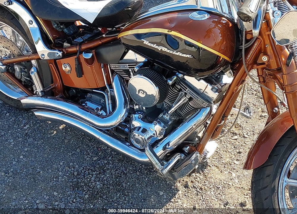 2008 HARLEY-DAVIDSON FXSTSSE2 105TH ANNIVERSARY EDITION VIN: 1HD1PT9418Y958051
