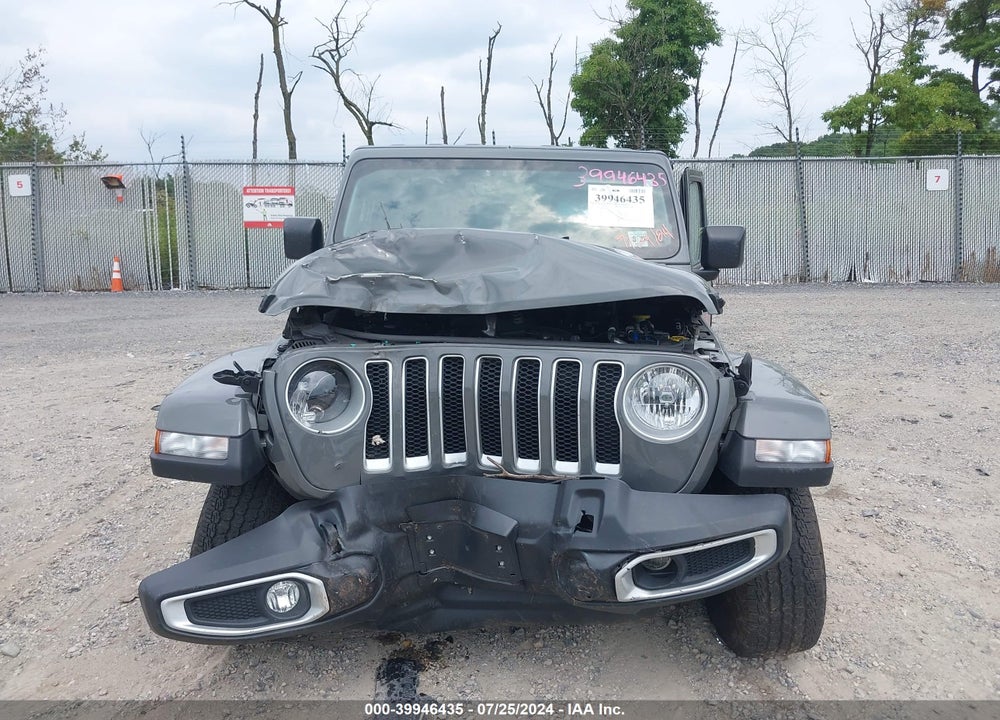 2022 JEEP WRANGLER UNLIMITED SAHARA 4X4 VIN: 1C4HJXEN9NW252900
