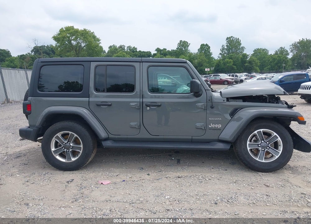 2022 JEEP WRANGLER UNLIMITED SAHARA 4X4 VIN: 1C4HJXEN9NW252900