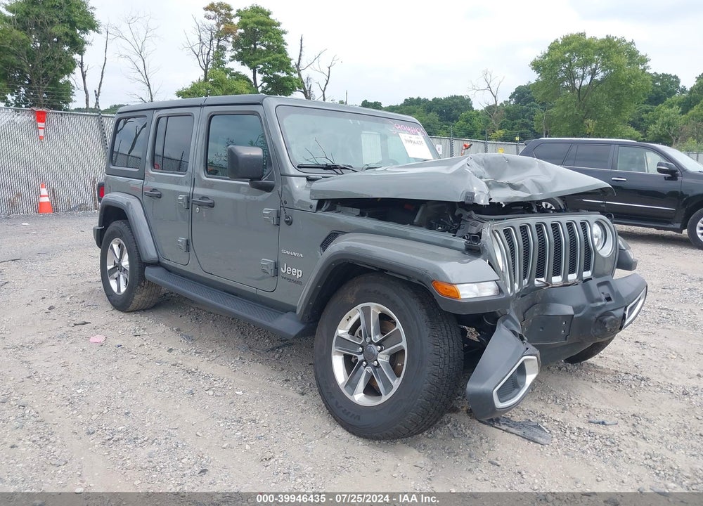 2022 JEEP WRANGLER UNLIMITED SAHARA 4X4 VIN: 1C4HJXEN9NW252900