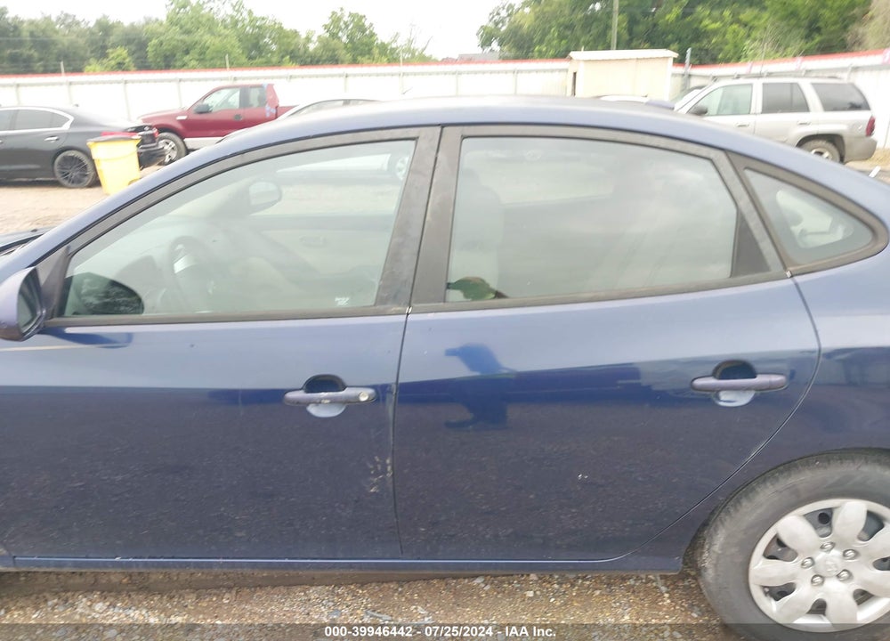 2009 HYUNDAI ELANTRA GLS VIN: KMHDU46D99U605529