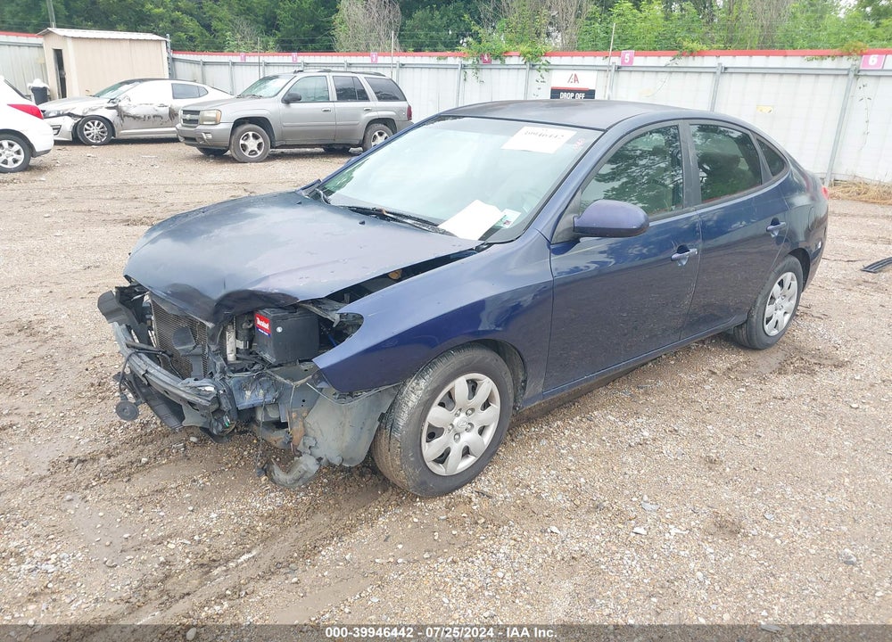 2009 HYUNDAI ELANTRA GLS VIN: KMHDU46D99U605529