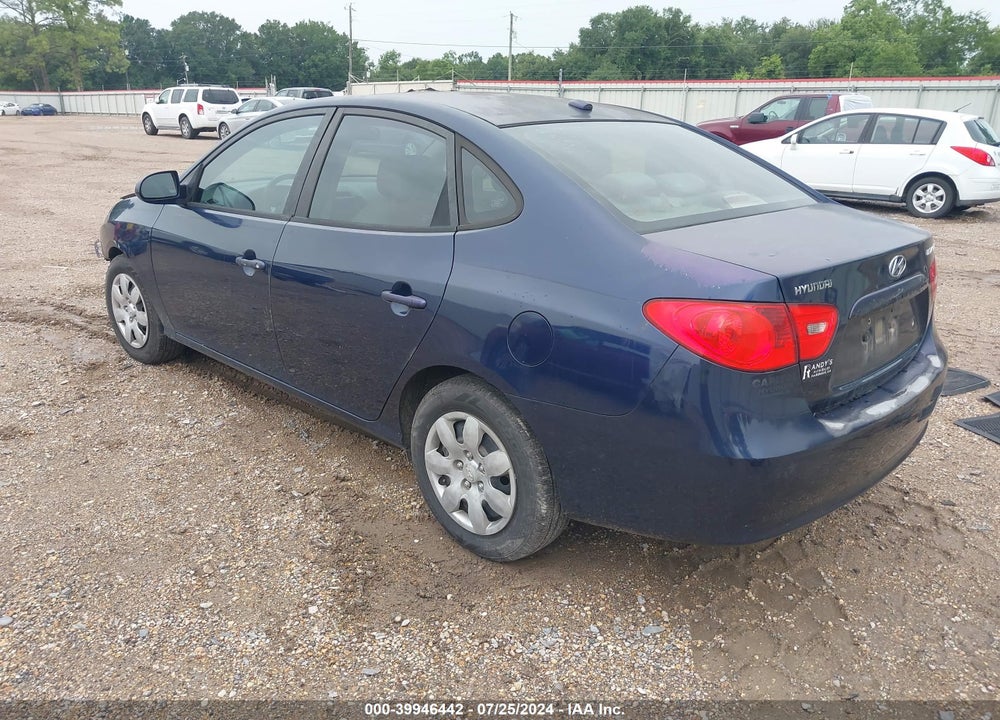 2009 HYUNDAI ELANTRA GLS VIN: KMHDU46D99U605529