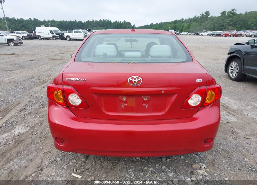 2010 TOYOTA COROLLA LE VIN: 1NXBU4EE0AZ175752