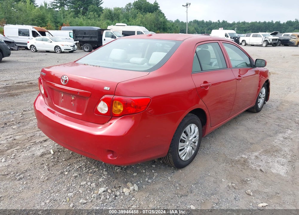 2010 TOYOTA COROLLA LE VIN: 1NXBU4EE0AZ175752