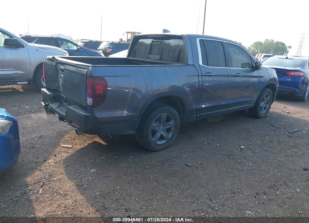 2023 HONDA RIDGELINE RTL VIN: 5FPYK3F54PB007246