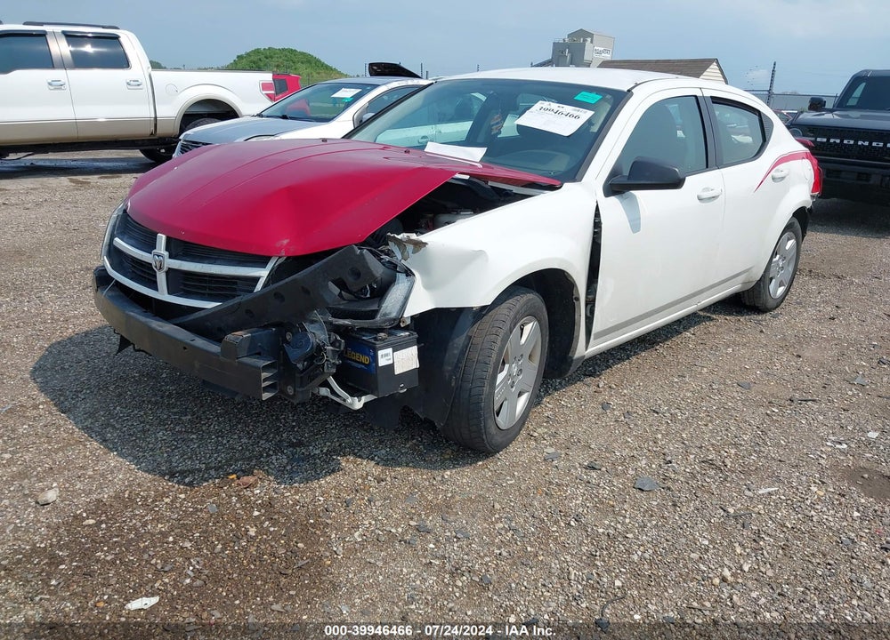 2009 DODGE AVENGER SE/SXT VIN: 1B3LC46B19N563418