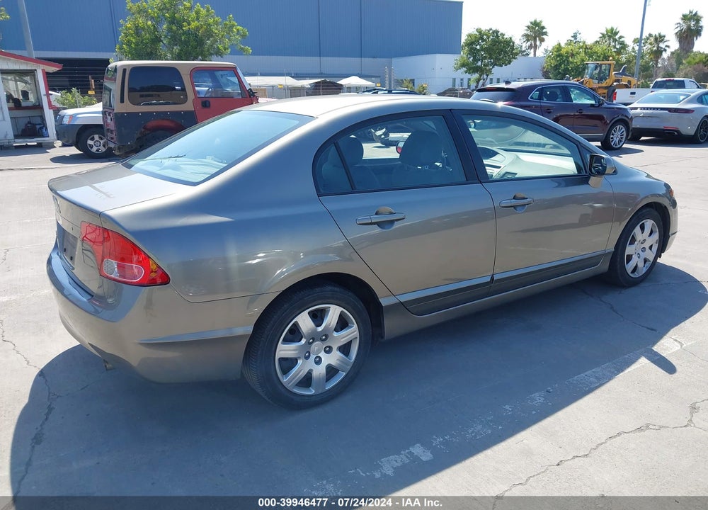 2007 HONDA CIVIC LX VIN: 1HGFA16507L068602