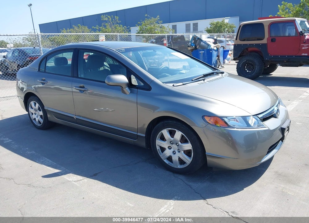 2007 HONDA CIVIC LX VIN: 1HGFA16507L068602