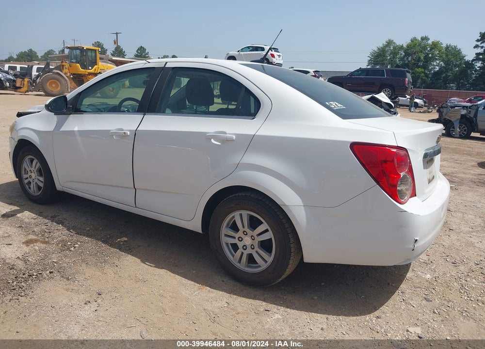 2014 CHEVROLET SONIC LT AUTO VIN: 1G1JC5SB1E4224412