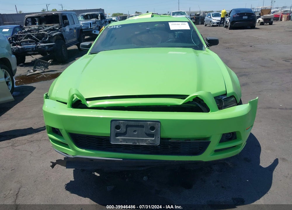 2013 FORD MUSTANG V6 VIN: 1ZVBP8AMXD5262697