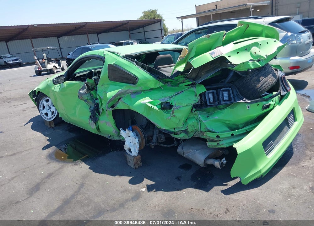 2013 FORD MUSTANG V6 VIN: 1ZVBP8AMXD5262697