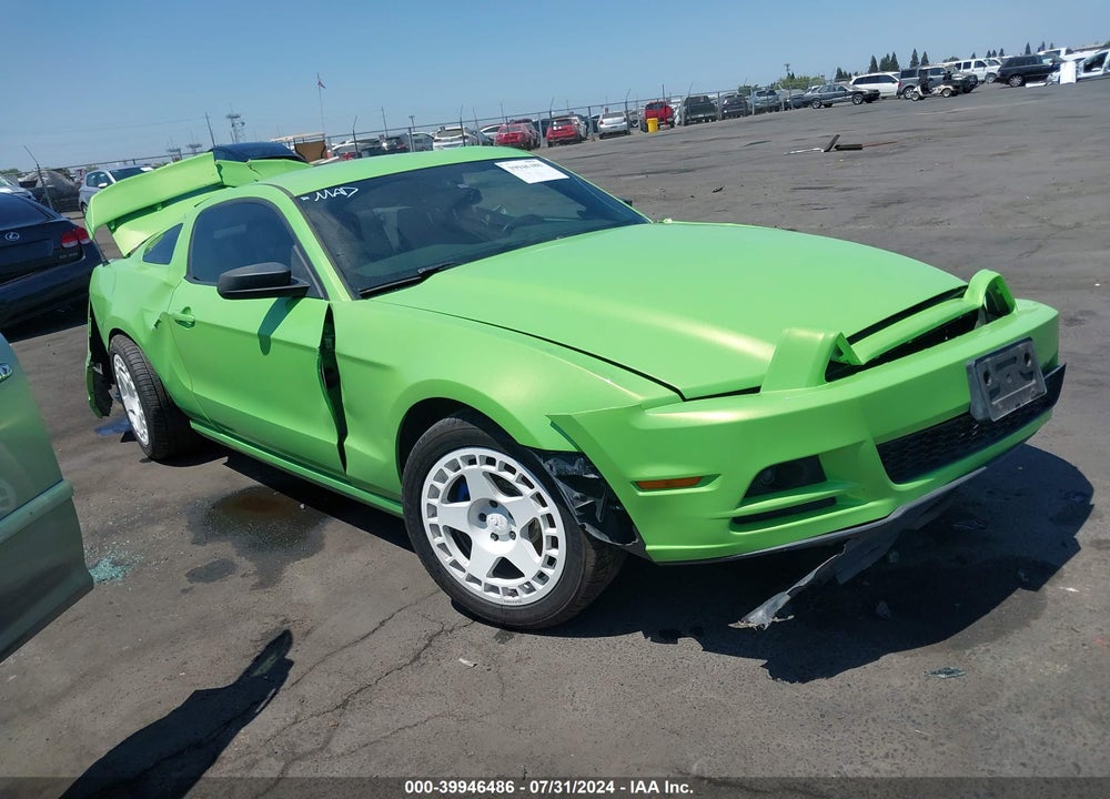 2013 FORD MUSTANG V6 VIN: 1ZVBP8AMXD5262697