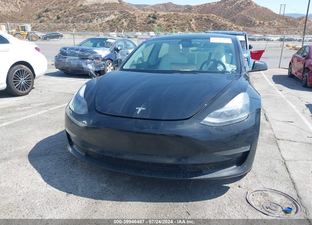 2022 TESLA MODEL 3 REAR-WHEEL DRIVE VIN: 5YJ3E1EA8NF373933