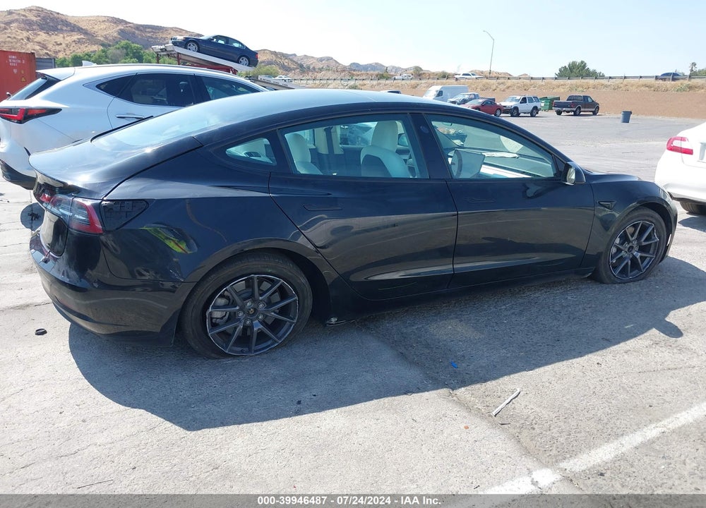 2022 TESLA MODEL 3 REAR-WHEEL DRIVE VIN: 5YJ3E1EA8NF373933