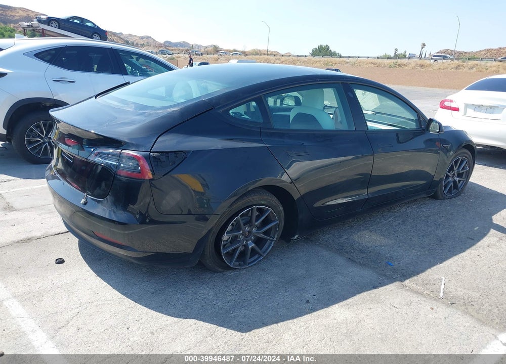 2022 TESLA MODEL 3 REAR-WHEEL DRIVE VIN: 5YJ3E1EA8NF373933