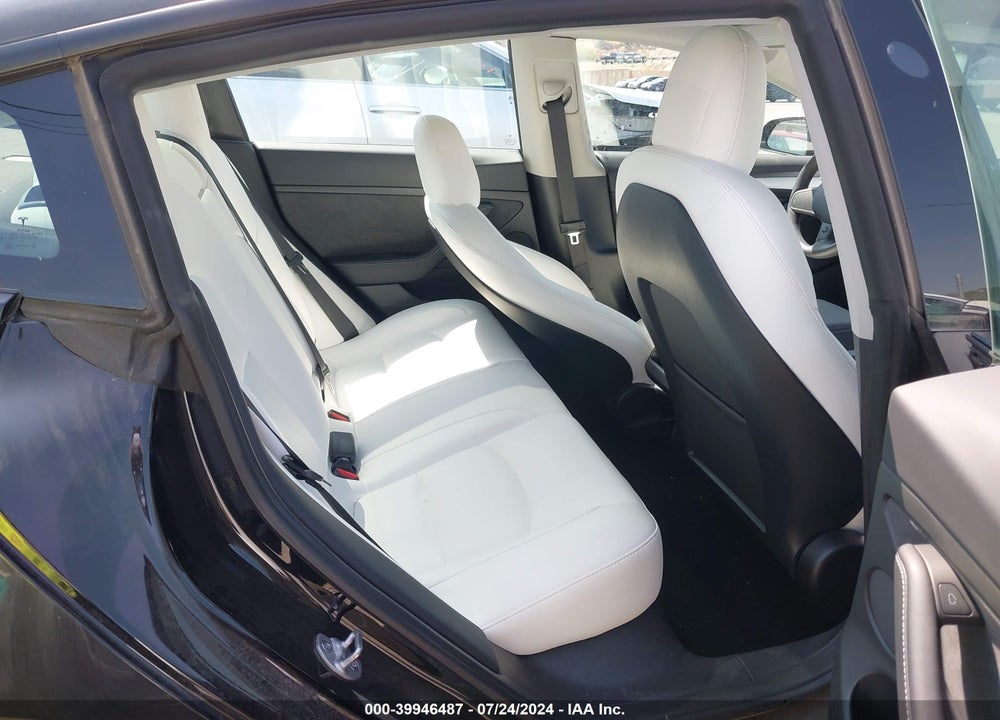 2022 TESLA MODEL 3 REAR-WHEEL DRIVE VIN: 5YJ3E1EA8NF373933