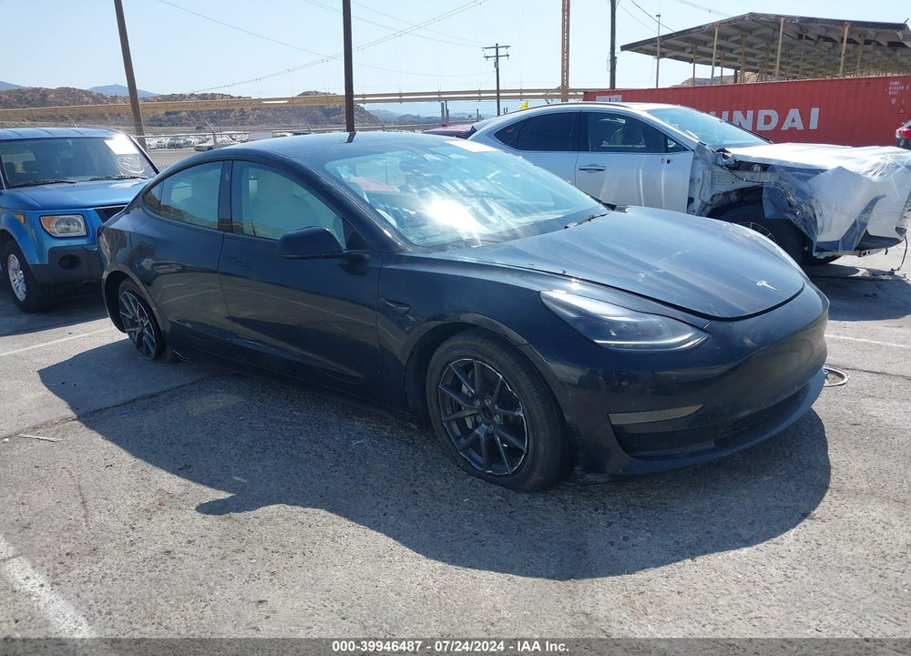 2022 TESLA MODEL 3 REAR-WHEEL DRIVE VIN: 5YJ3E1EA8NF373933