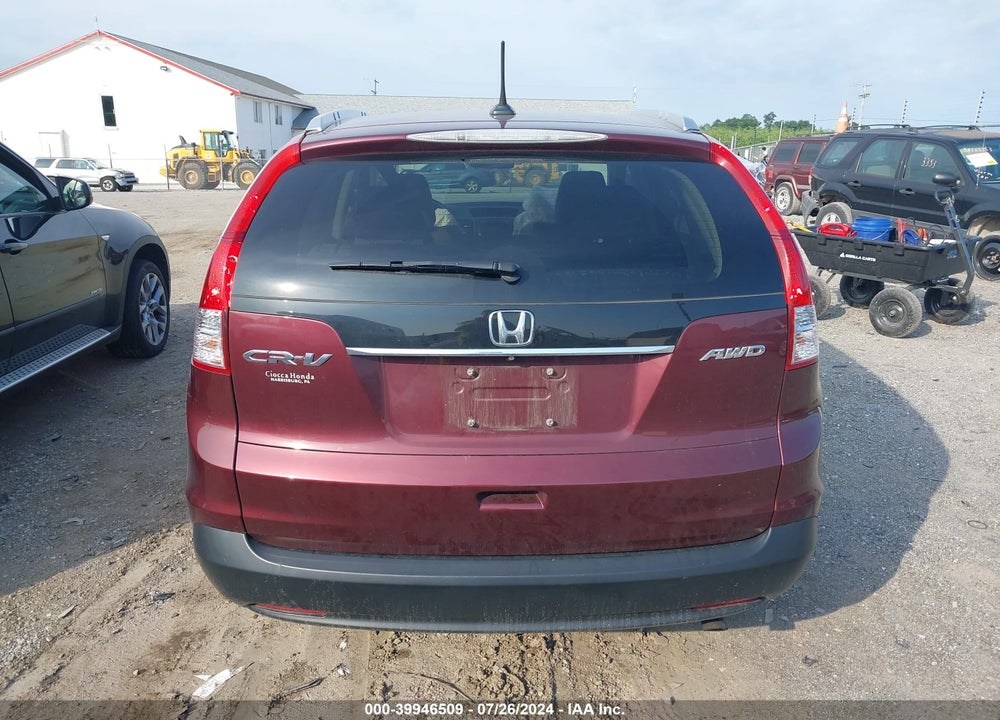 2014 HONDA CR-V EX-L VIN: 5J6RM4H77EL086475