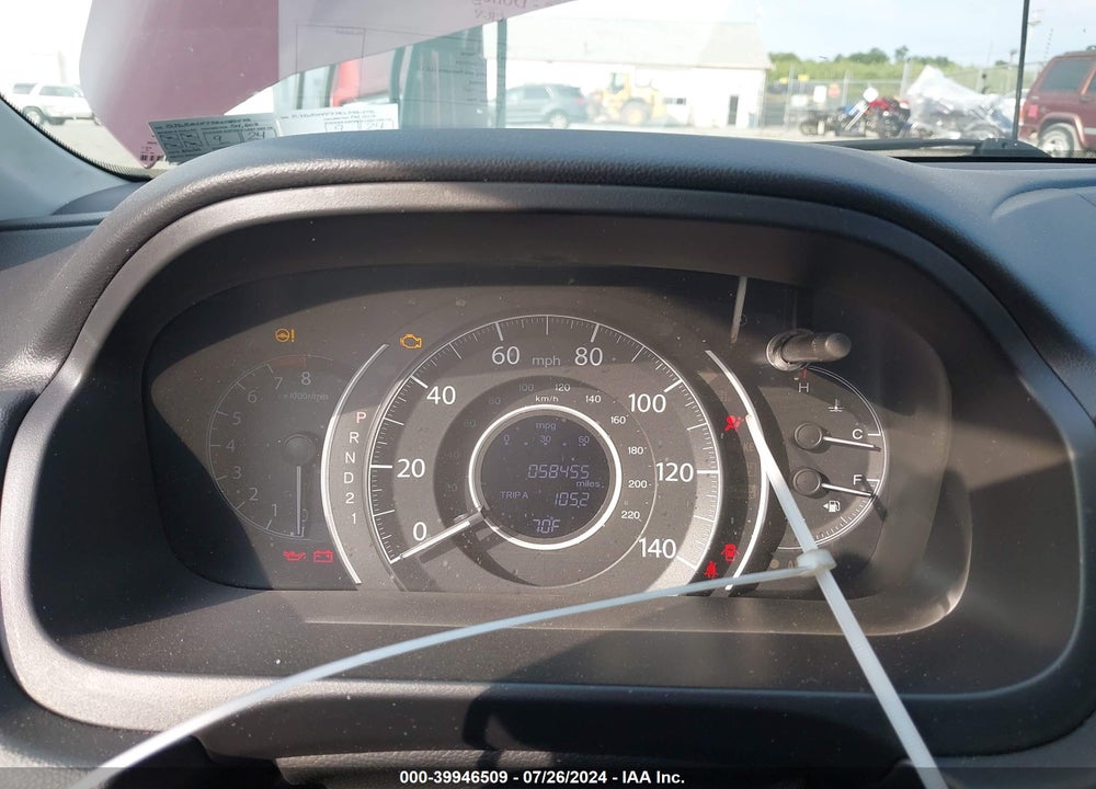 2014 HONDA CR-V EX-L VIN: 5J6RM4H77EL086475