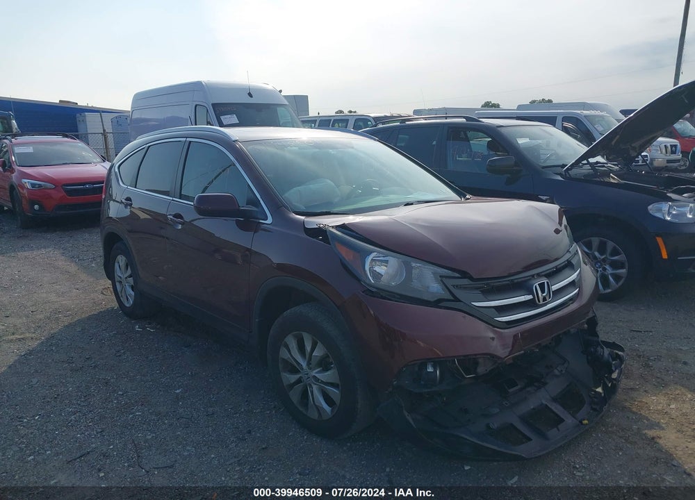 2014 HONDA CR-V EX-L VIN: 5J6RM4H77EL086475