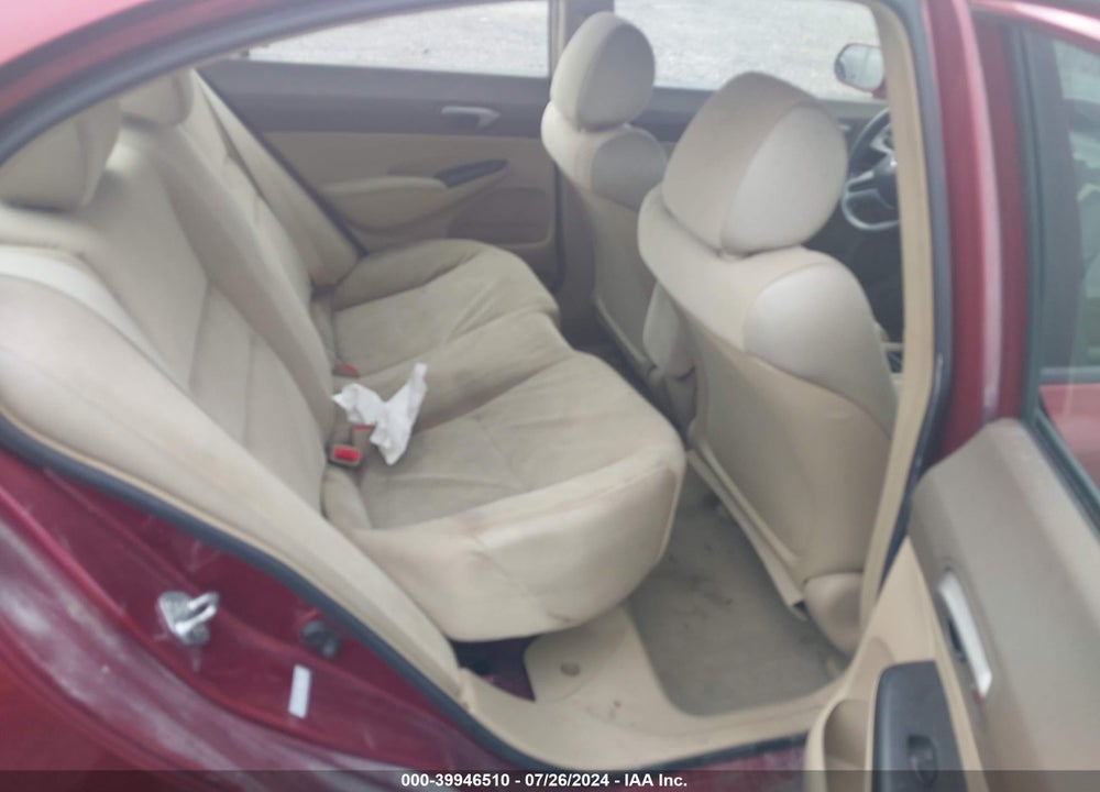 2008 HONDA CIVIC SDN VIN: 1HGFA165X8L117466