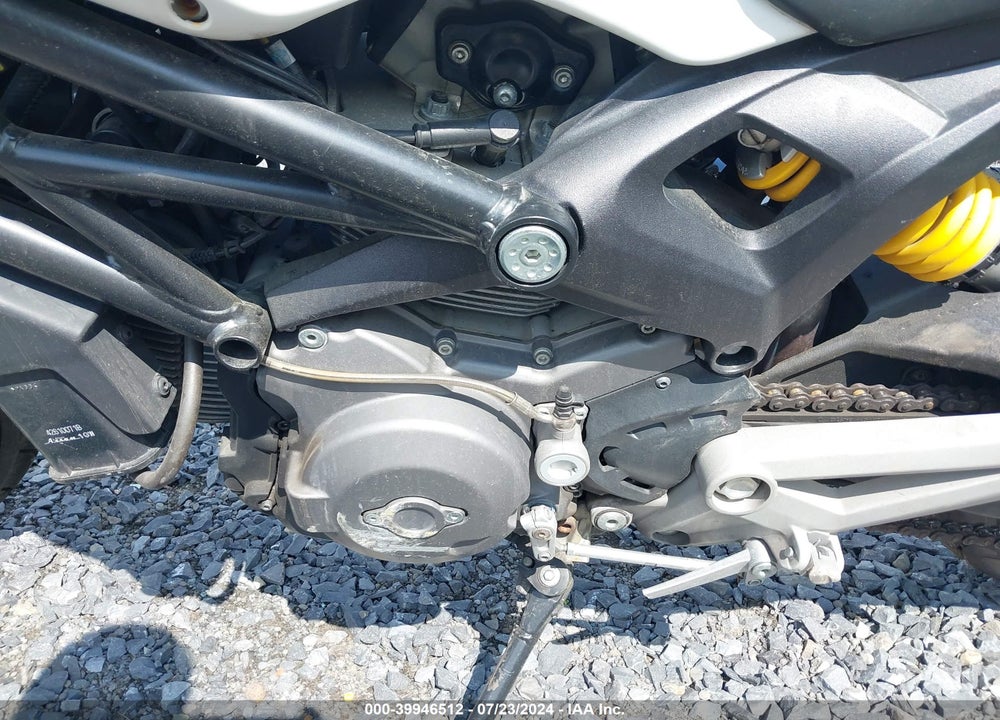 2012 DUCATI MONSTER 696 VIN: ZDM1RADN4CB054226