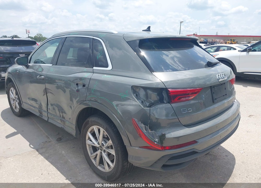 2024 AUDI Q3 PREMIUM 45 TFSI S LINE QUATTRO TIPTRONIC VIN: WA1DECF36R1059996