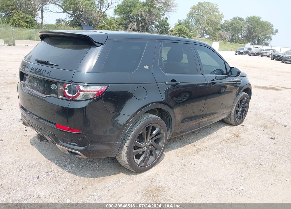2017 LAND ROVER DISCOVERY SPORT HSE VIN: SALCR2BG8HH662357