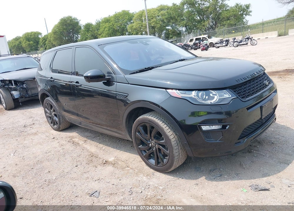 2017 LAND ROVER DISCOVERY SPORT HSE VIN: SALCR2BG8HH662357